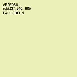 #EDF0B9 - Fall Green Color Image